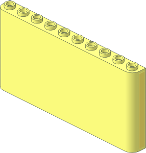 Windscreen  1 x 10 x  4 with Bright Light Yellow Stripes Stickers
