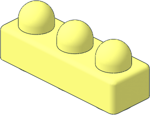 Duplo Primo Brick  1 x  3