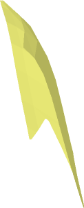 ~Minifig Cape Cloth with 5 Points (Triangular) (Formed) Outer Surface Half
