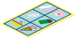 Sticker  3.1 x  1.9 with Ice Cream Menu