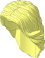 =Minifig Hair Mid-Length Wavy with Centre Part