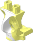 Minifig Hips Ghost with White Pattern
