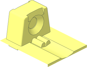 ~Click Lock Hinge Single Finger for Hinge Tile  1 x  4