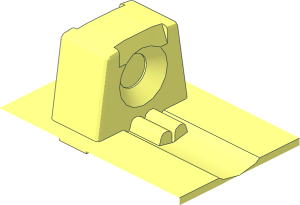 ~Click Lock Hinge Single Finger with Double Lock for Hinge Tile  1 x  4