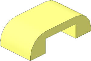 Brick  4 x  2 with Curved Top