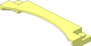 Vehicle Mudguard  2 x  8 x  0.667