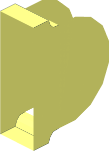 Click Lock Hinge - Base without Fingers