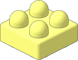 Duplo Primo Brick  2 x  2