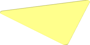 ~Sticker Back  1.8 x  2.1 Triangular