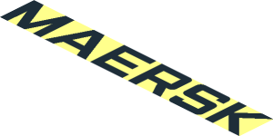 Logo Maersk Black "MAERSK"