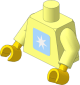 Minifig Torso with Arms and Hands with Maersk Logo Sticker