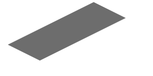 ~Sticker  0.8 x  4.0 with Dark Grey Lines on White Background Left - First Face