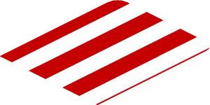 ~Sticker  0.8 x  4.0 with White Stripes and Black Air Vent on Red Background - First Face