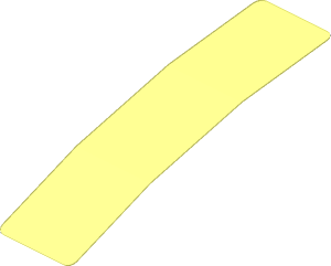 ~Sticker Back  0.8 x  3.0 (Formed)