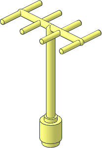 Antenna  5H with Side Spokes