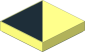Tile  2 x  2 with Black Triangle Pattern