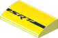 Slope Brick Curved  2 x  4 with Dodge "SRT" Logo Left Sticker