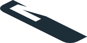 ~Sticker  0.8 x  3.0 with White Mobil 1 Logo on Black Background Right - Twelfth Face