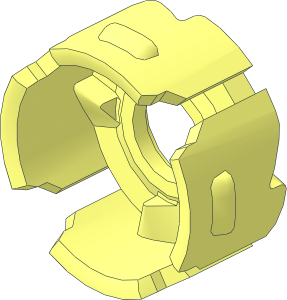 Technic Gear 20 Tooth One Way Lid
