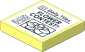 Tile  2 x  2 with with Newspaper "Daily Tiles" and "FLOWER CONTEST" Headline Sticker