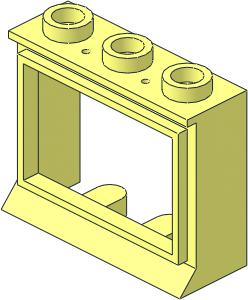 ~Window  1 x  3 x  2 Classic with Long Sill