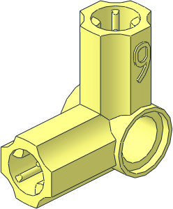 Technic Angle Connector #6 (90 degree)