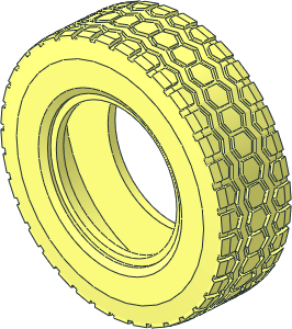 Tyre 20/ 64 x 37 S