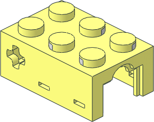 ~Electric Touch Sensor Brick  3 x  2 - Top