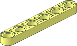Technic Beam  6 x  0.5