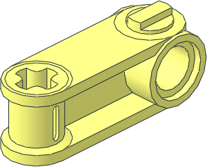 Technic Cross Block 1 x 3 (Axle/None/Pin)