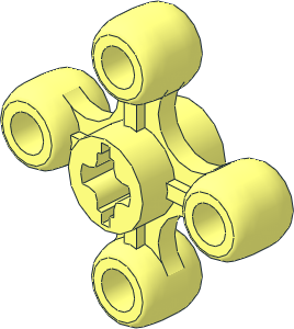 Technic Gear  4 Knob Technic Gear  4 Knob