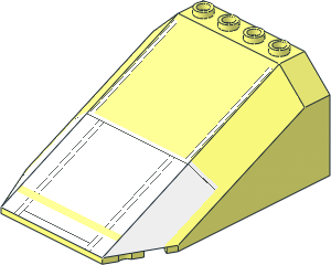 Windscreen  6 x  8 x  3 with SW Imperial Shuttle Canopy Pattern