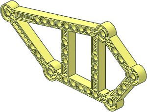 Technic Tread Frame 5-point Technic Tread Frame 5-point