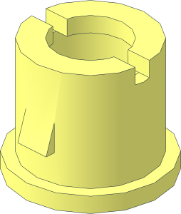 ~Technic Shock Absorber 10L Damped, Cylinder Cap