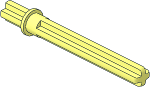 Technic Axle  5.5 with Stop Type 1
