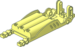 Electric Technic Motor 4.5V 6 x 17 x 5 Base Type 2 Electric Technic Motor 4.5V 6 x 17 x 5 Base Type 2