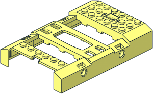 ~Electric Mindstorms RCX Module without AC Socket - Top Housing ~Electric Mindstorms RCX Module without AC Socket - Top Housing