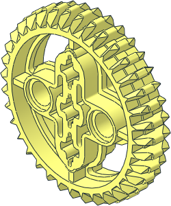 Technic Gear 36 Tooth Double Bevel