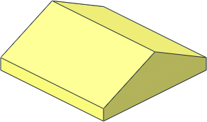 Slope Brick 33  2 x  2 Double