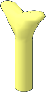 Minifig Food Carrot Top