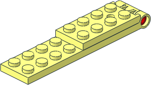 Hinge Plate 2 x 9 with Large Hole (Complete) Hinge Plate 2 x 9 with Large Hole (Complete)