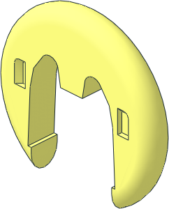 ~Minifig Head Round  1.8 x  1.8 Biscuit Filling