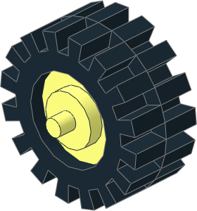 Wheel Centre with Stub Axles with Tyre 6/ 50 x 8 Offset Tread Wheel Centre with Stub Axles with Tyre 6/ 50 x 8 Offset Tread