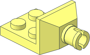 Plate  2 x  2 with Helicopter Tail Rotor Holder