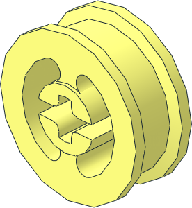 Wheel Rim  8 x 17.5 with Axlehole