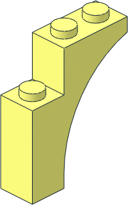 Arch 1 x 3 x 3 Arch 1 x 3 x 3