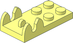 Hinge Plate  2 x  4 - Female