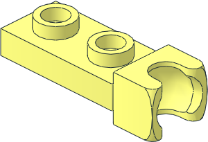 Plate 1 x 2 with Socket Joint-8 with Friction Plate 1 x 2 with Socket Joint-8 with Friction