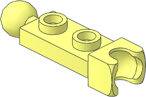 Plate 1 x 2 with Socket Joint-8 with Friction and Ball Joint-8 Plate 1 x 2 with Socket Joint-8 with Friction and Ball Joint-8