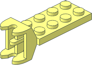 Hinge Plate  2 x  4 with Articulated Joint - Female